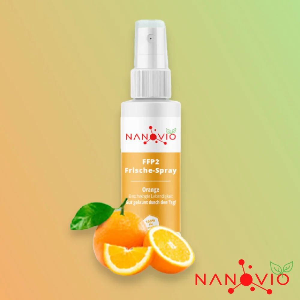 Nanovio FFP2 Frische-Spray - Orange