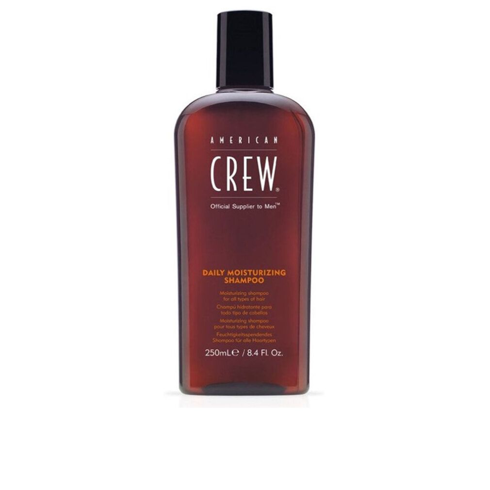 American Crew Daily Moisturizing Shampoo in brauner Flasche, 250ml.