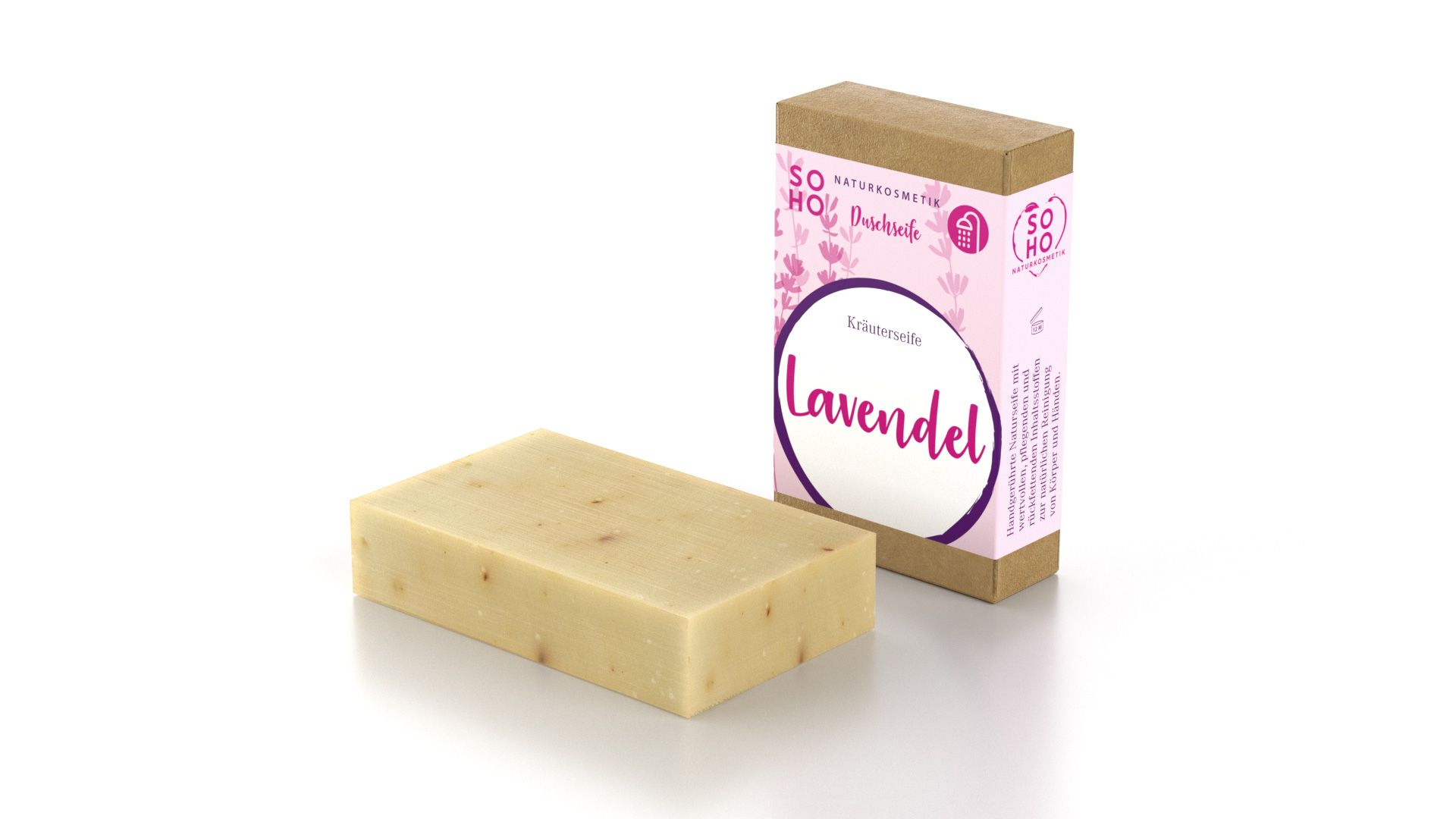 SOHO Naturkosmetik LAVENDEL Naturseife