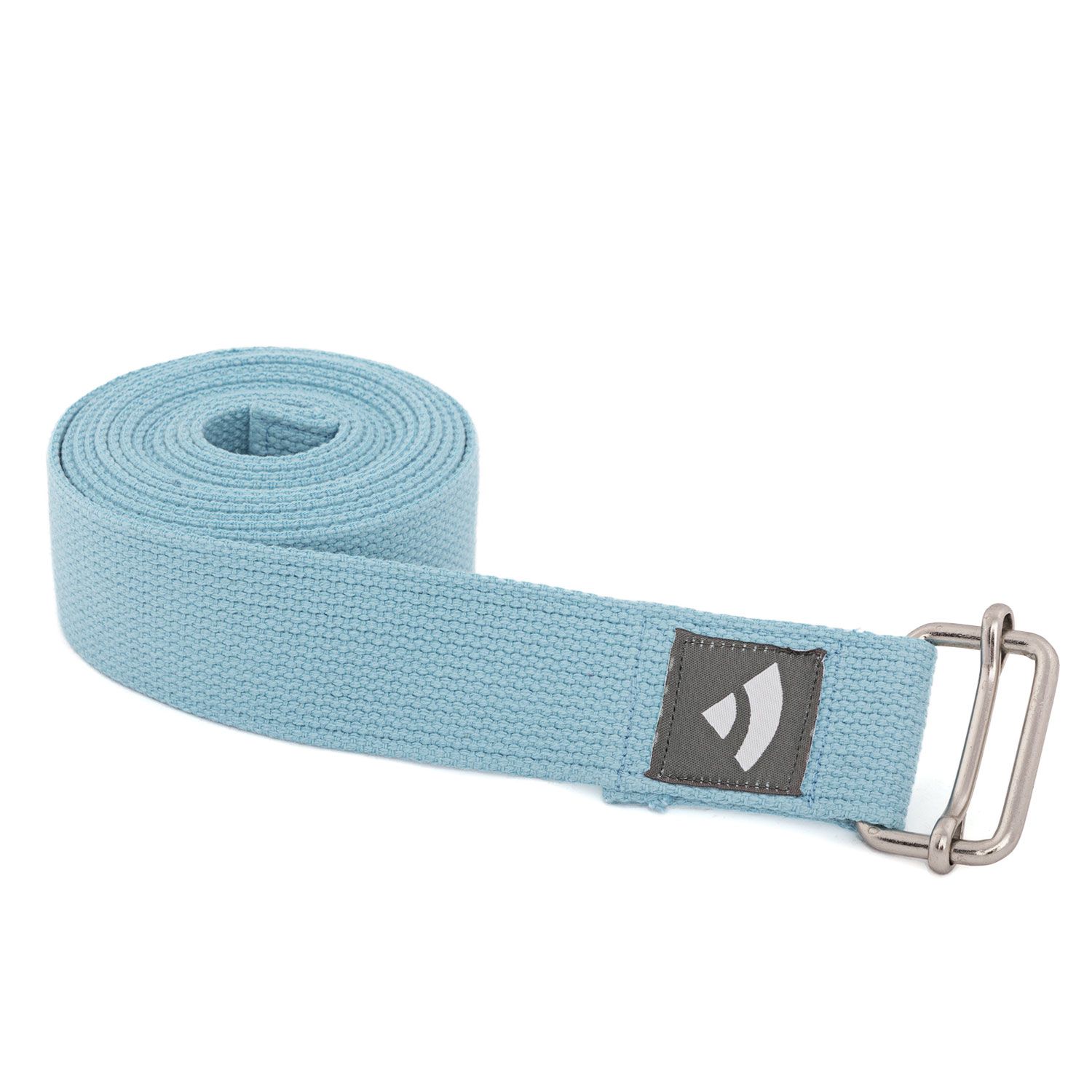 Yogagurt Asana Belt, Schiebeschnalle Baumwolle aqua 910-SA