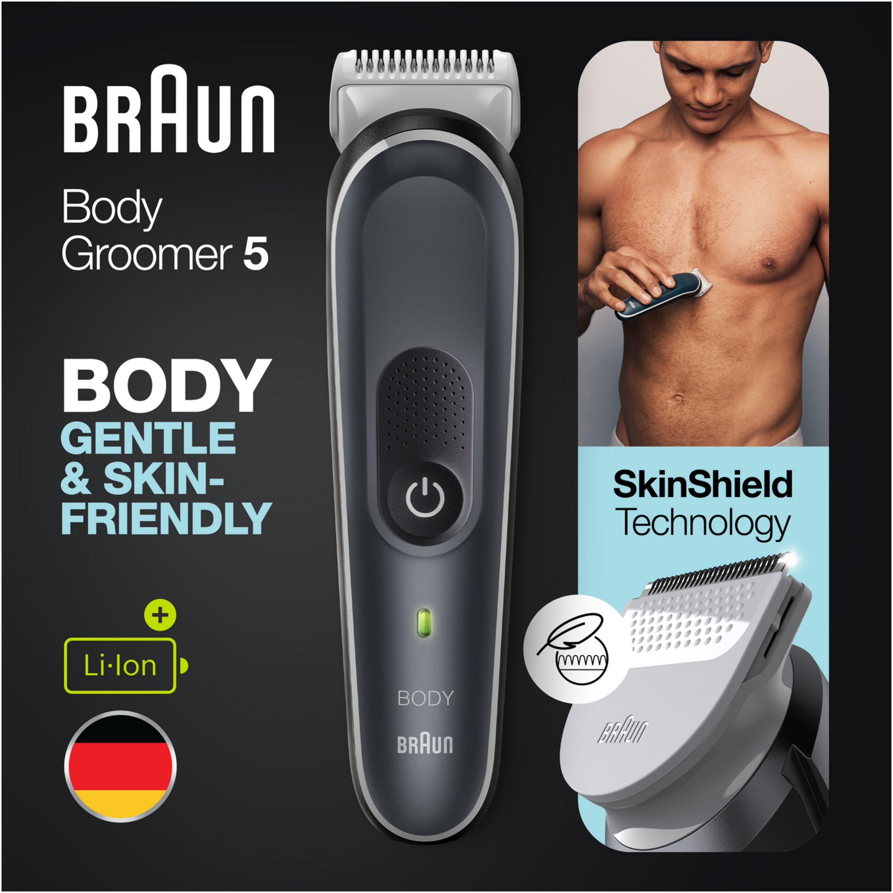 Braun - BodyGroomer "5 - BG5340" in Grau und Schwarz