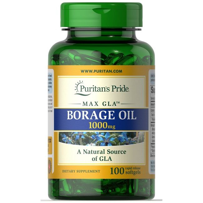 Puritan's Pride Borretschöl 1000 mg