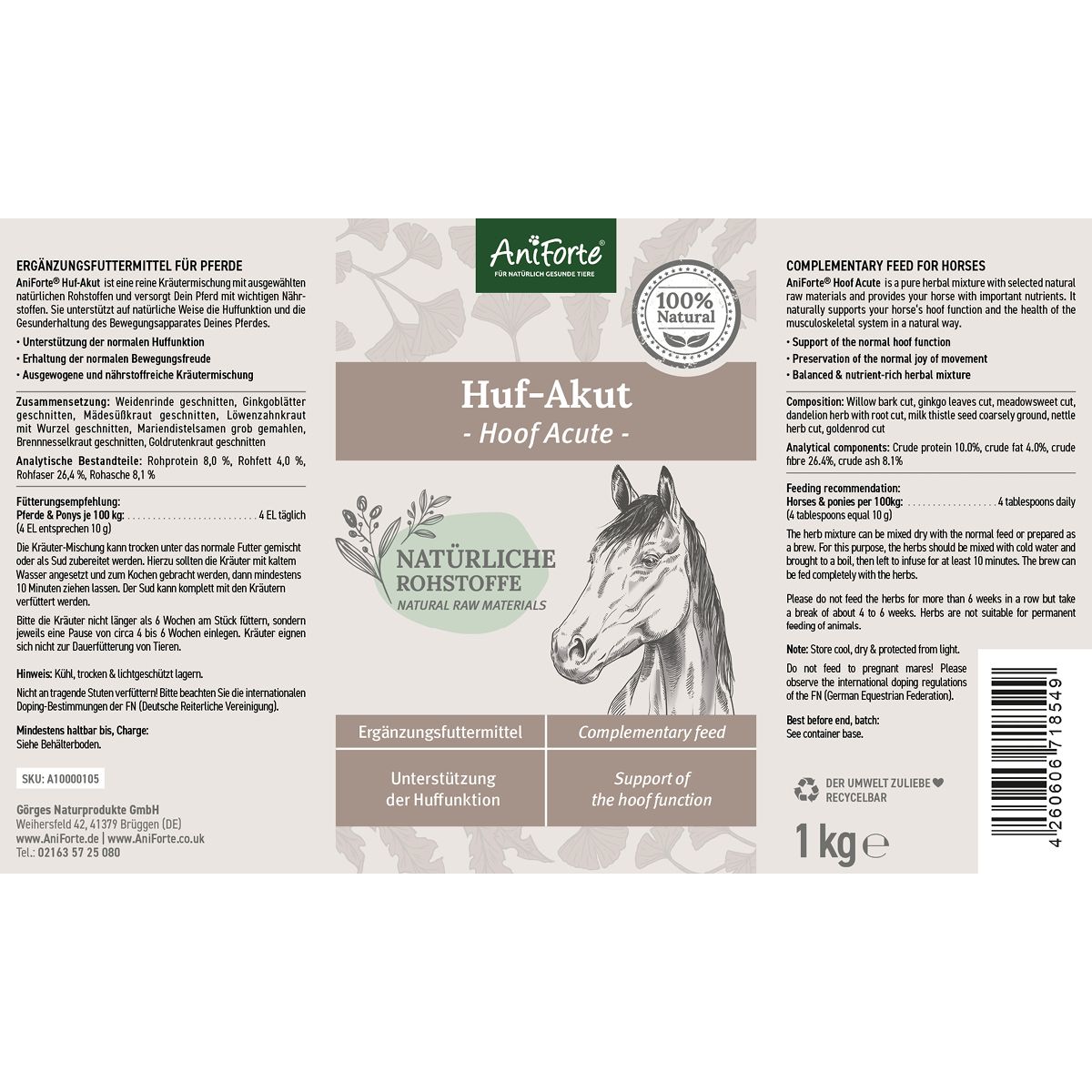 AniForte Huf-Akut 1 kg