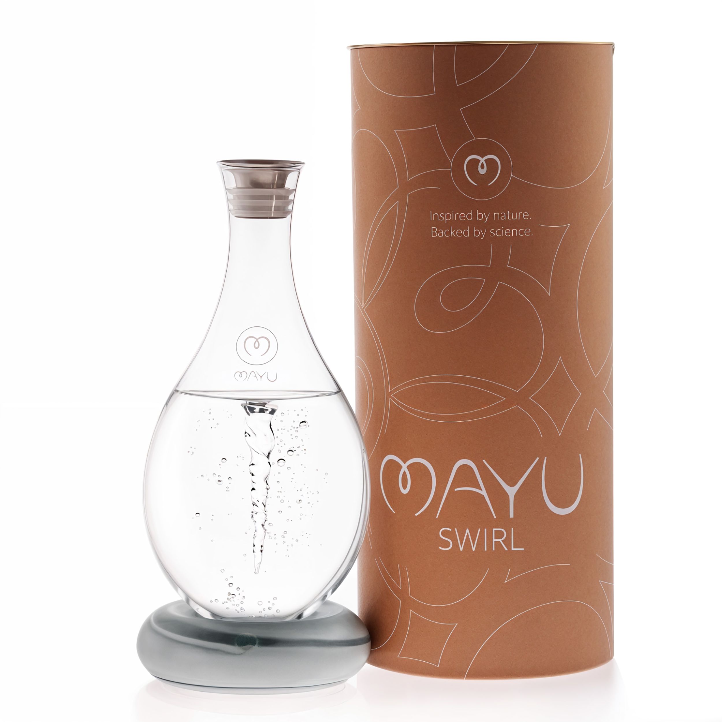 MAYU Water Swirl - Wasserkaraffe mit Wirbelbewegung