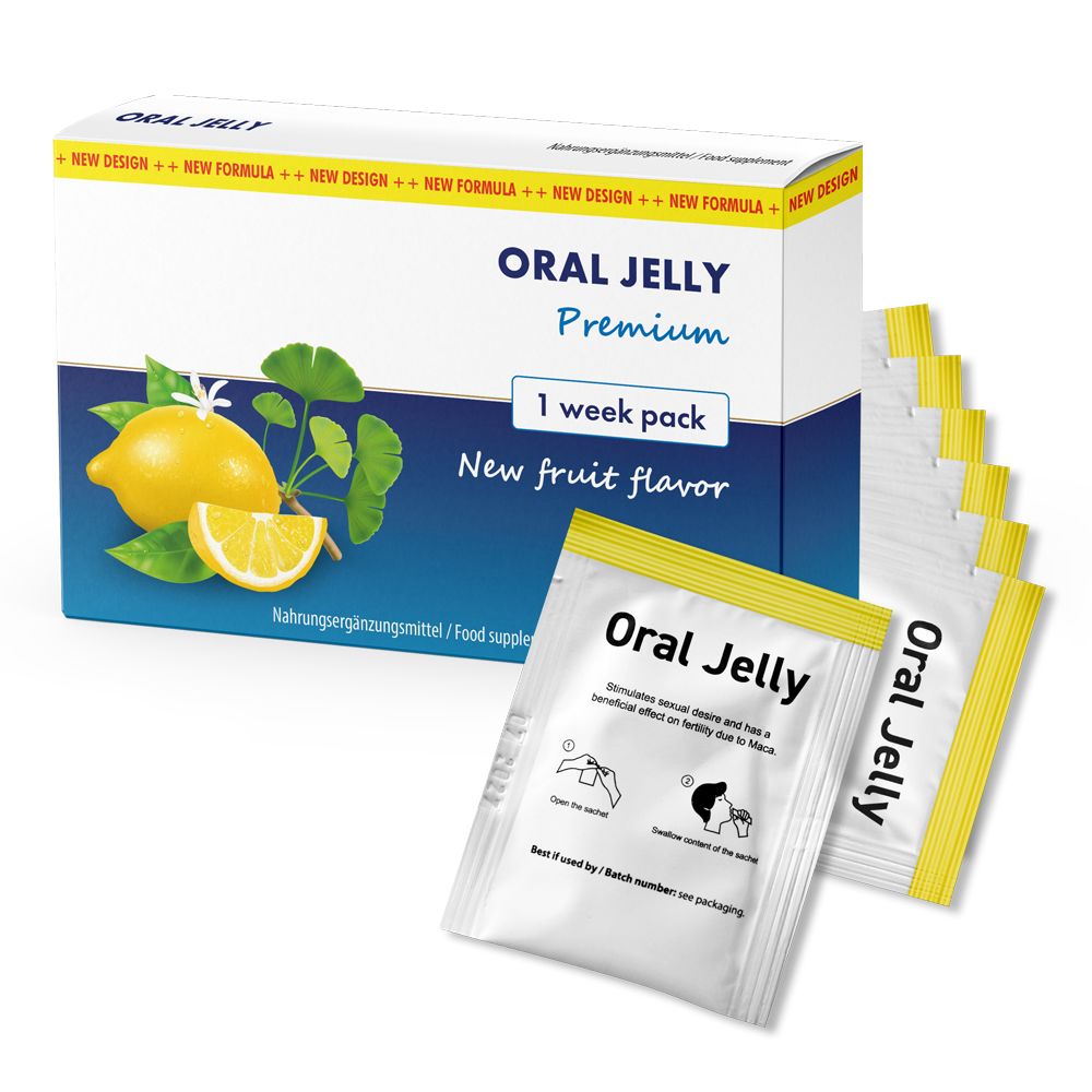 Oral Jelly - Für ein aktives Liebesleben