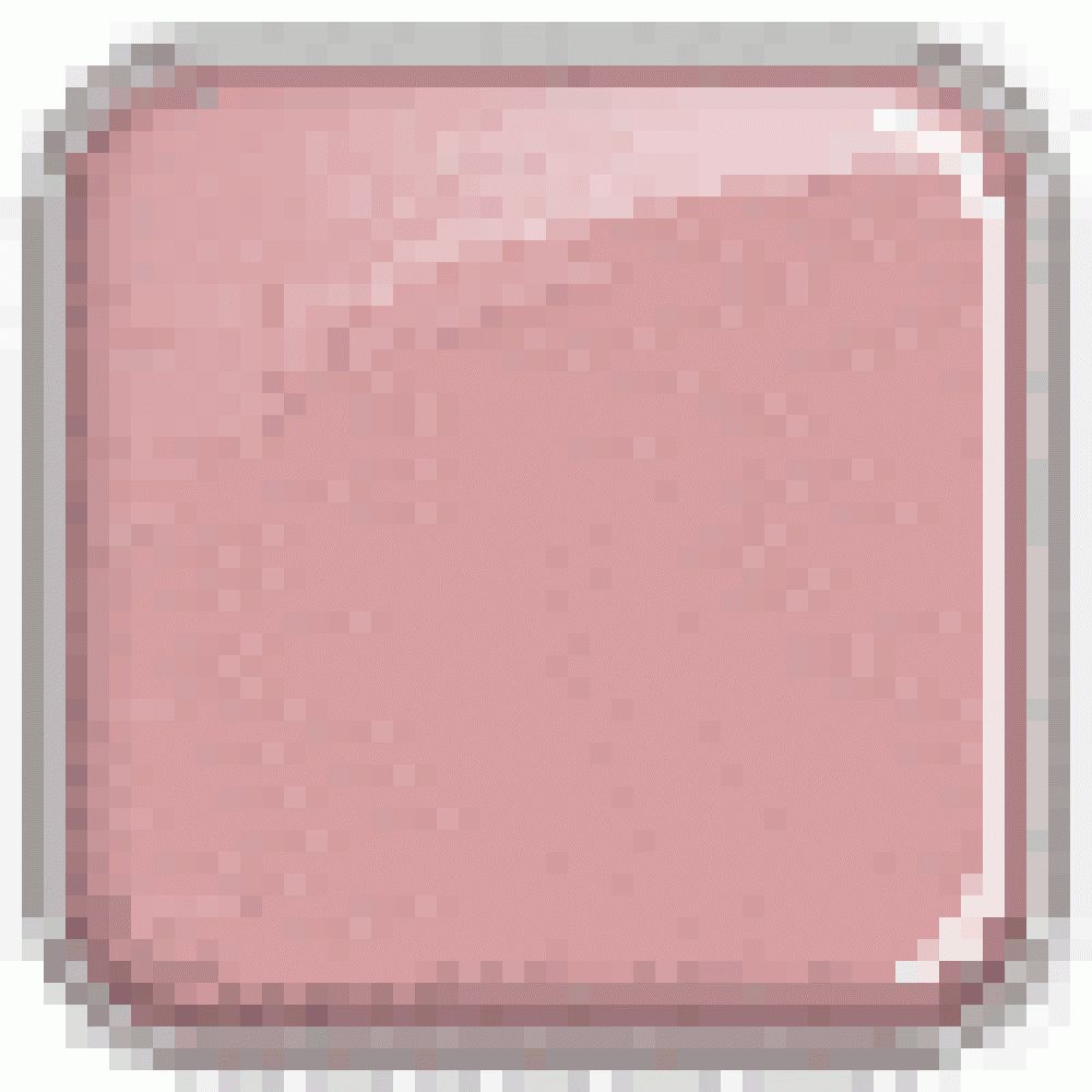 Quadratischer, rosafarbener Eyes Mat Lidschatten in einem quadratischen Behälter.