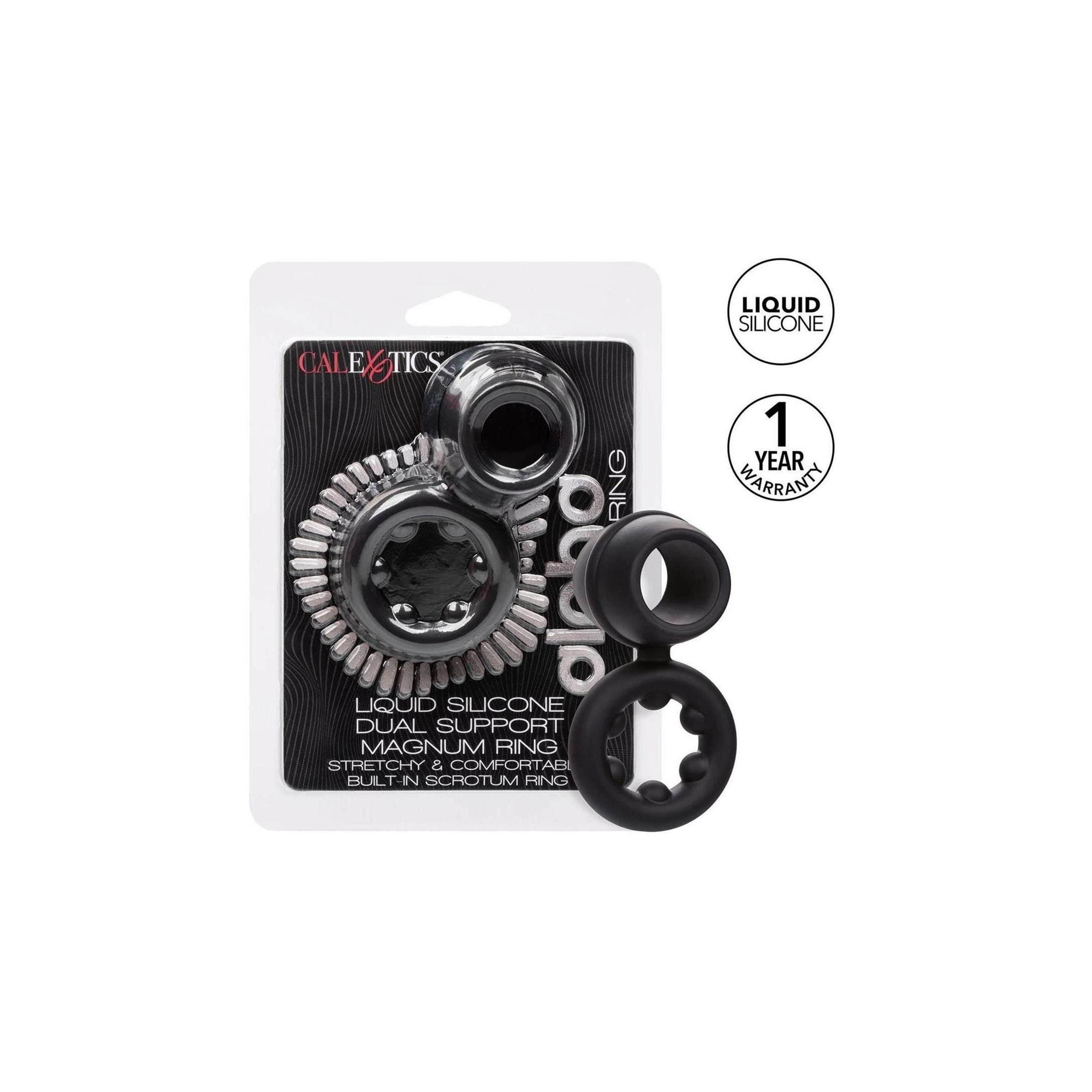California exotics alpha dual magnum ring black 1 St - Shop Apotheke