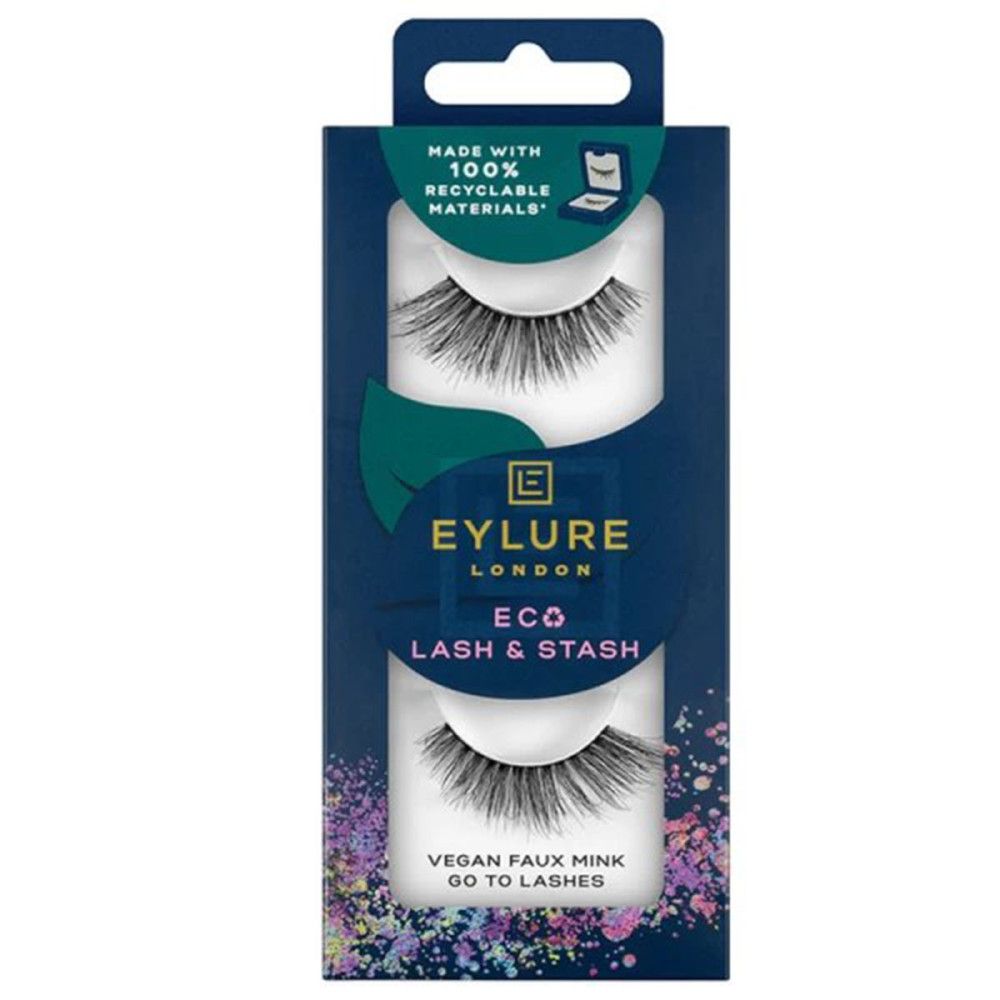 Eylure London - Eco Lash & Stash Künstliche Wimpern – Go To Lashes