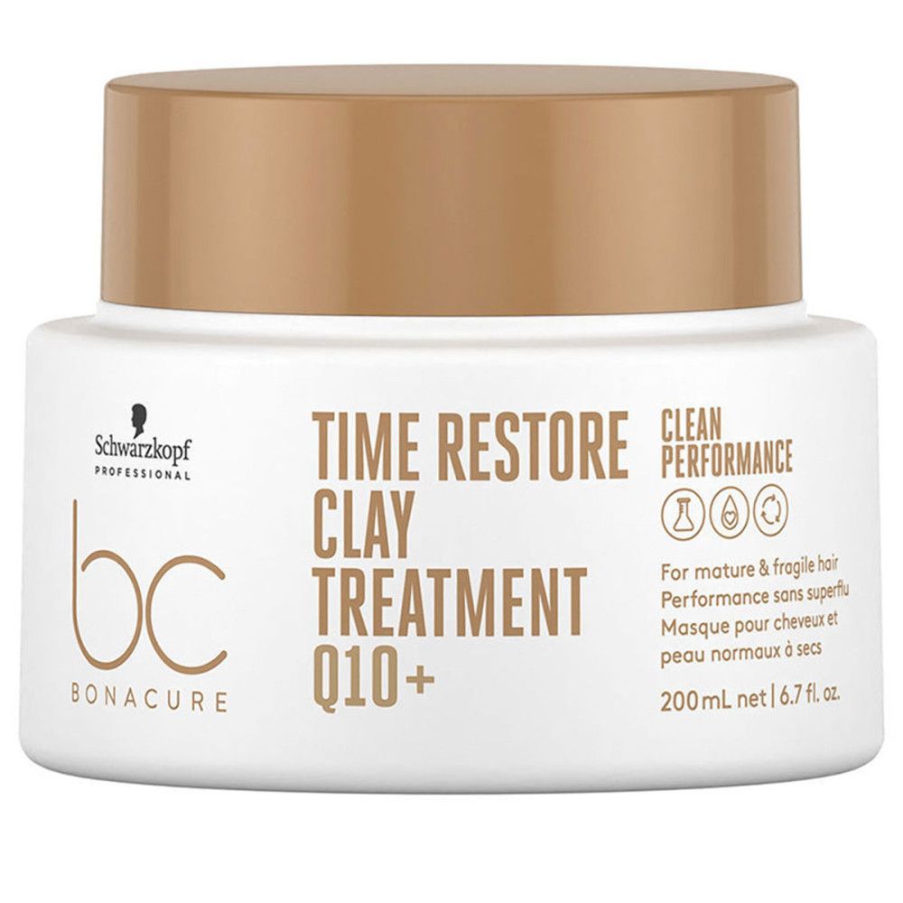 Schwarzkopf BC Bonacure Time Restore Q10+ Tonerde Maske, 200ml.