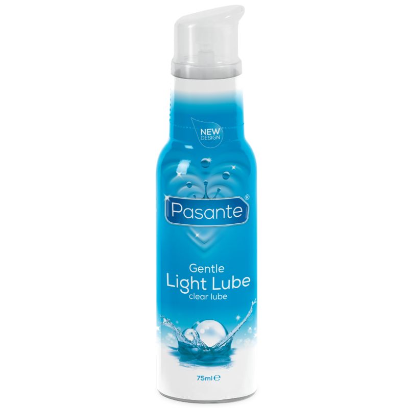 Blaue Flasche mit Produktnamen und Logo. Enthält Text und eine Abbildung von Wassertropfen. 75ml.