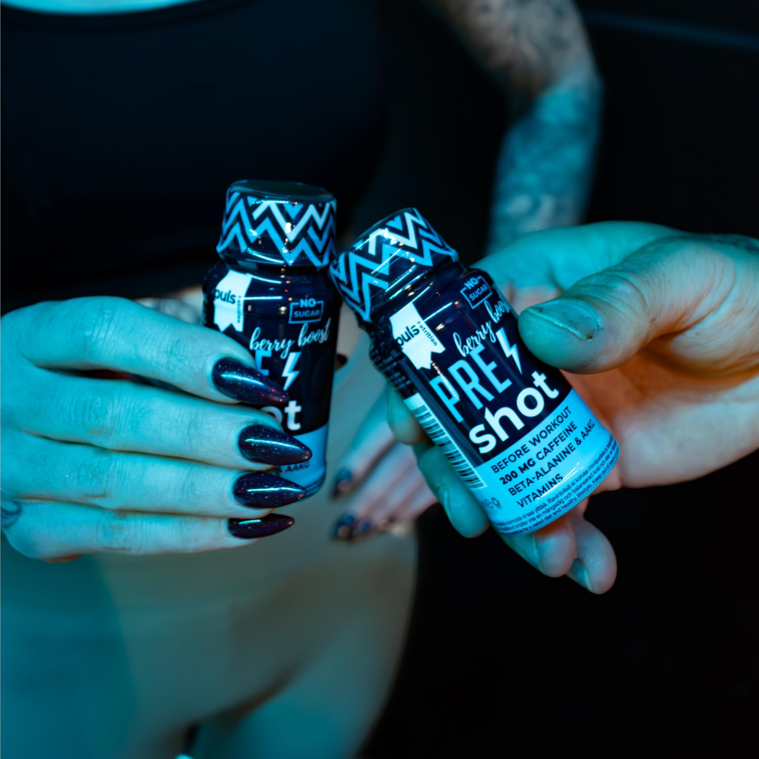 Puls Nutrition Pre Workout Shot Berry Boost