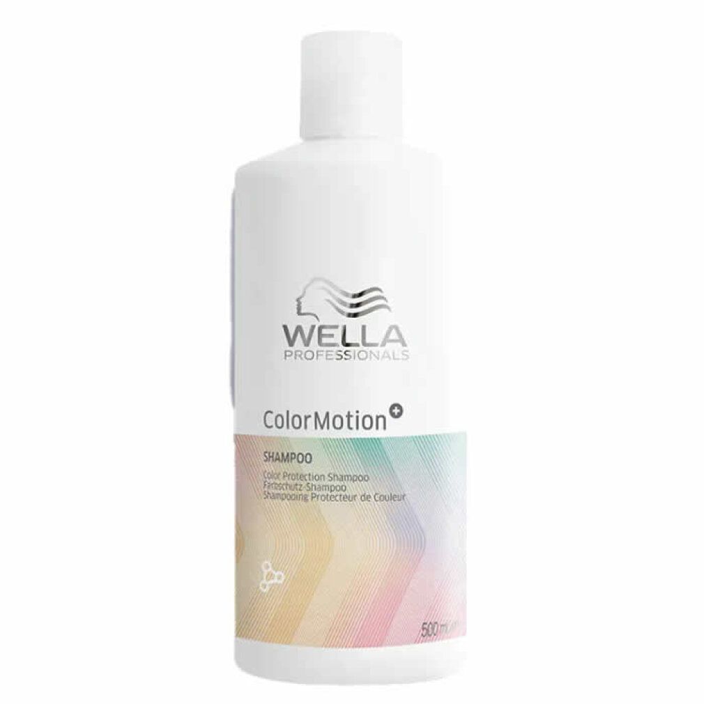 Wella Color Motion+ Shampoo, 500 ml Flasche.