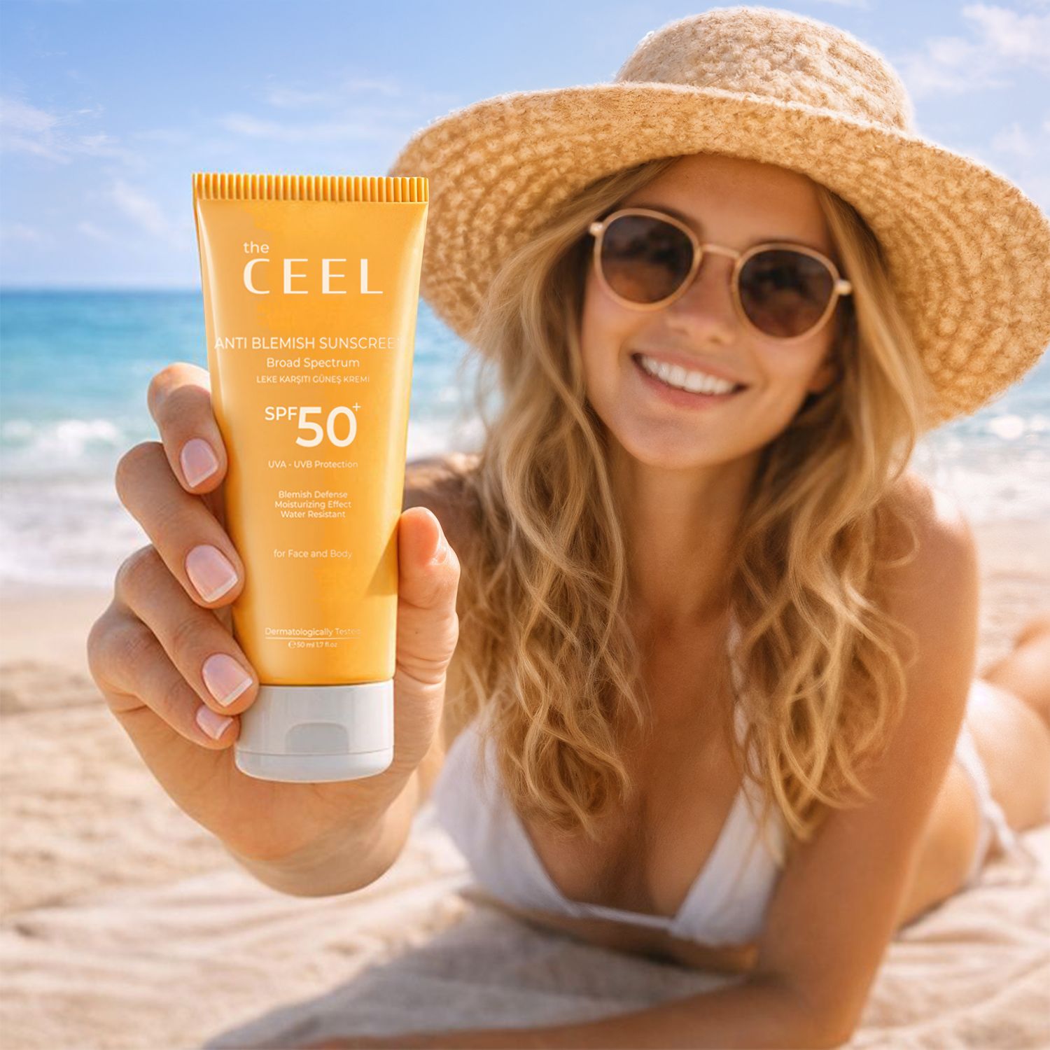 THE CEEL Fleckenreduzierend  Sonnencreme SPF 50+
