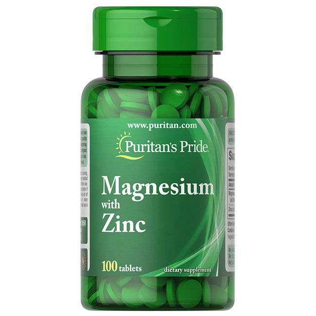 Puritan's Pride Magnesium mit Zink