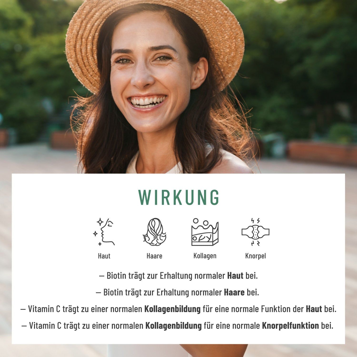 Komplex mit Hyaluronsäure, Aloe Vera, Hagebutte und Biotin - Jungquell - NATURTREU®