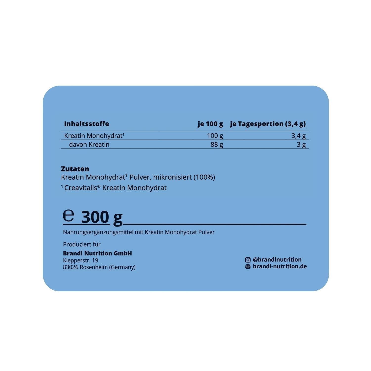 Kreatin Monohydrat (Creavitalis®)