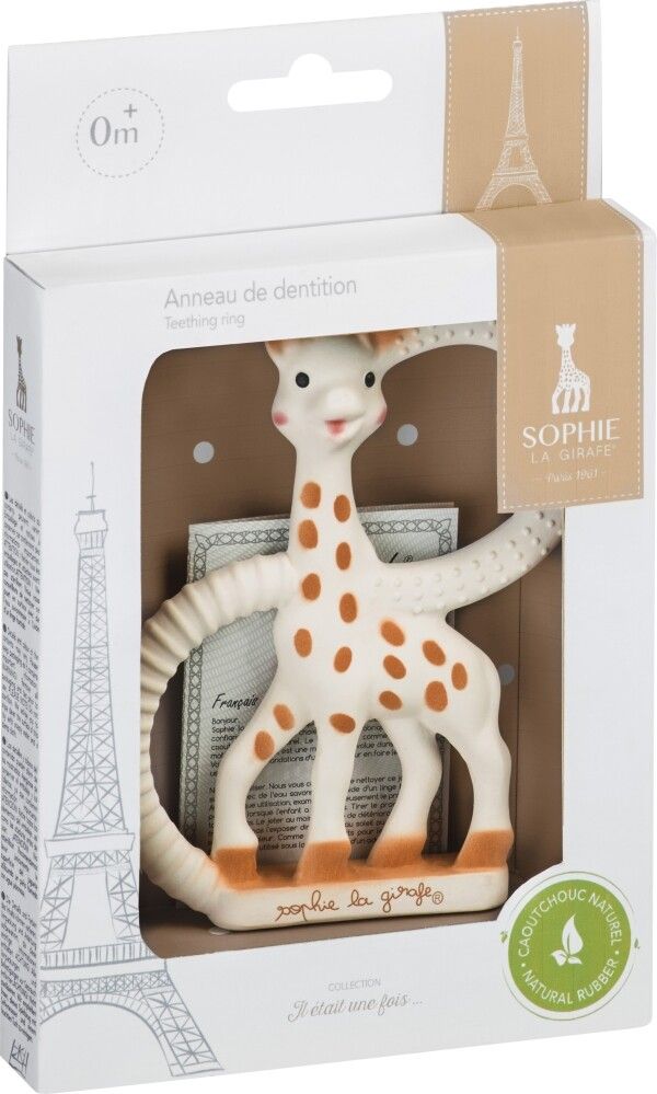 elements for kids GmbH Sophie la girafe® - Beißring, Version weich/weiße Verpackung