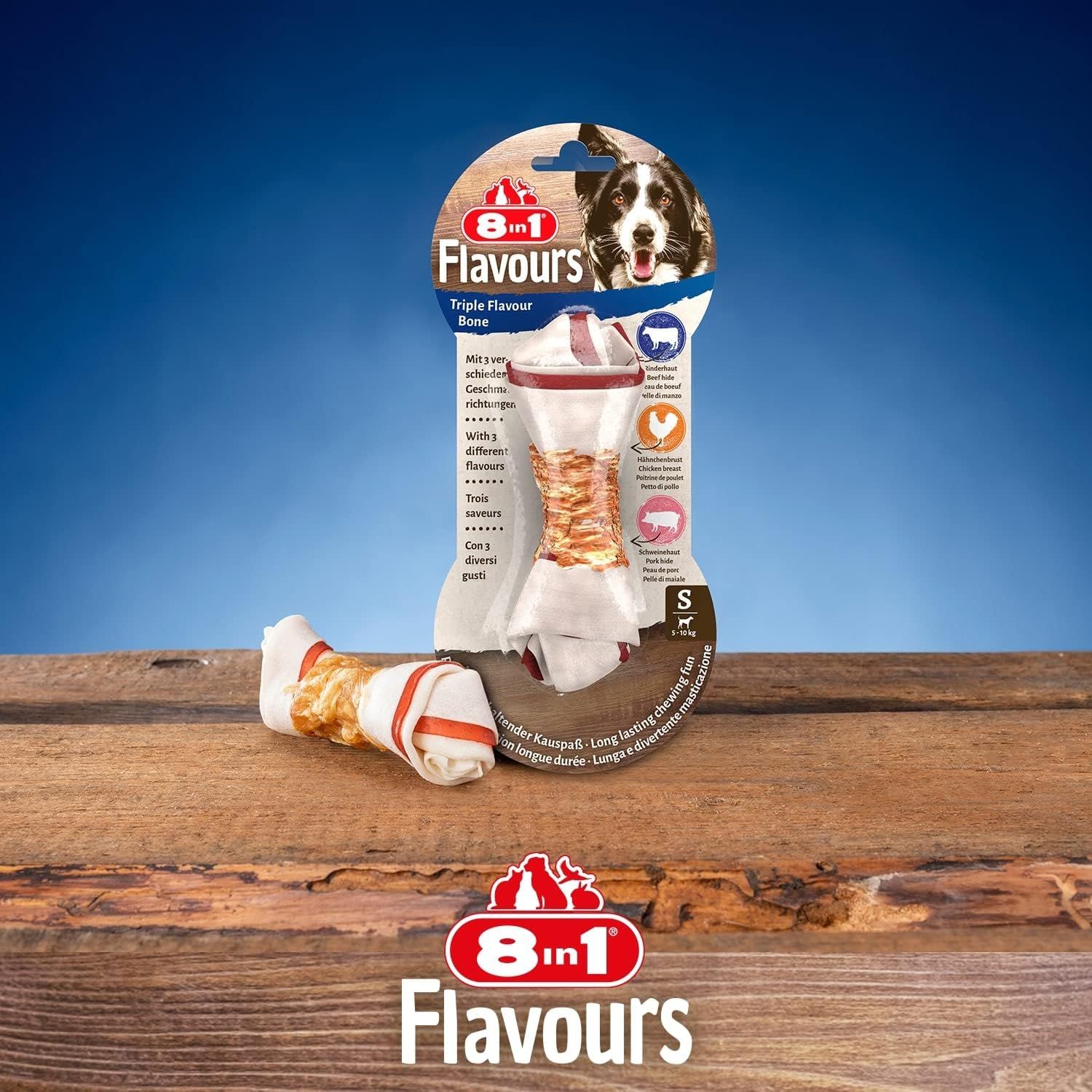 8in1 Triple Flavour Knochen S
