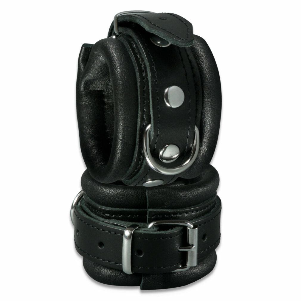 xx-dreamstoys Leder-Handfessel schwarz