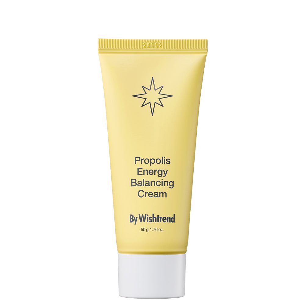 Gelbe Tube mit By Wishtrend Propolis Energy Balancing Cream, 50g.