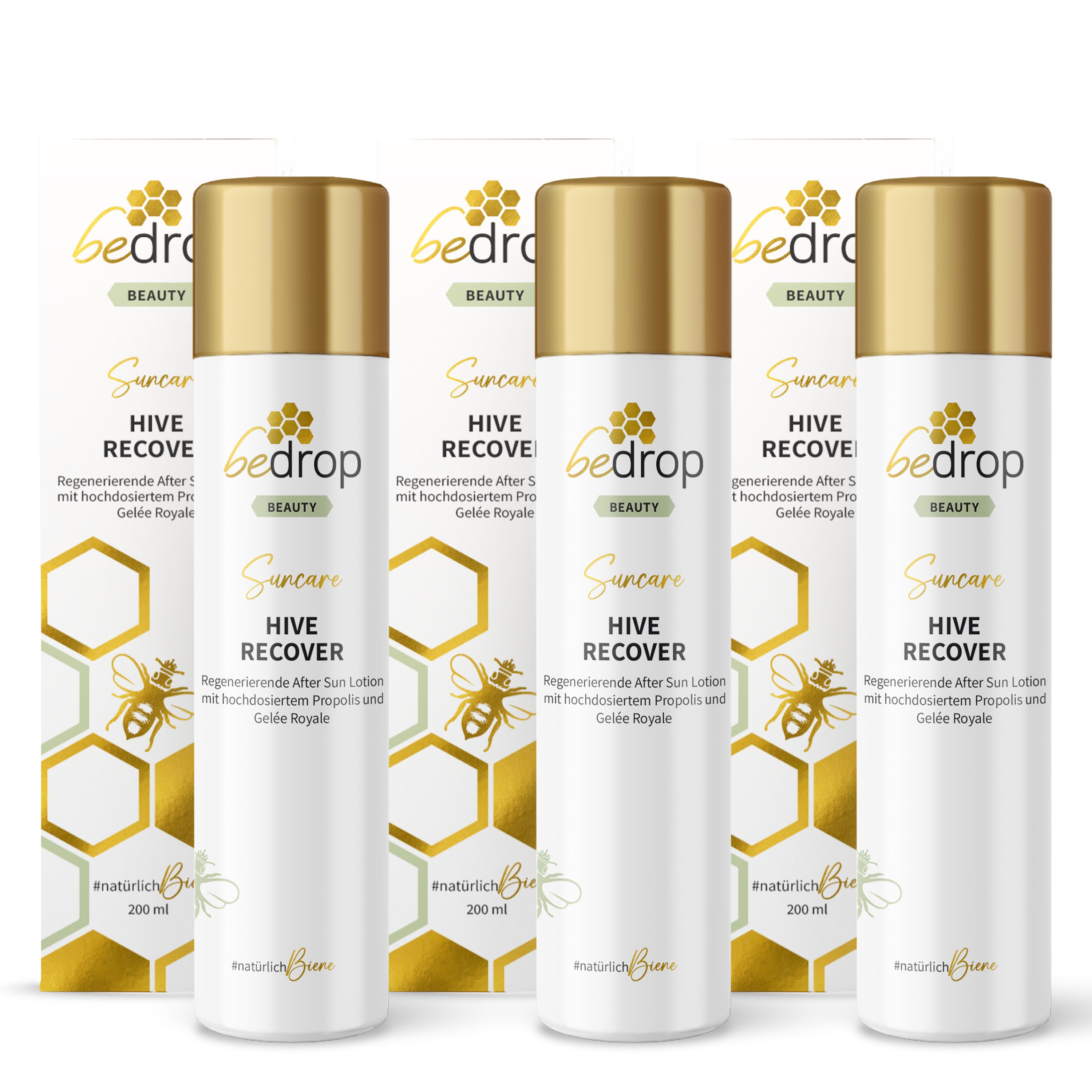 Vorteilsset: HIVE RECOVER - After Sun Lotion mit hochdosiertem Gelée Royale & Propolis