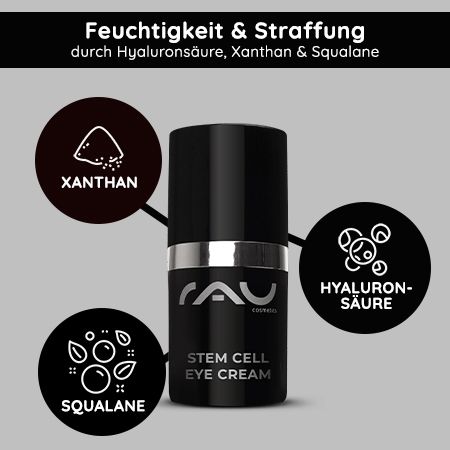 RAU Cosmetics Stem Cell Eye Cream - Anti-Aging Augencreme für reife Haut