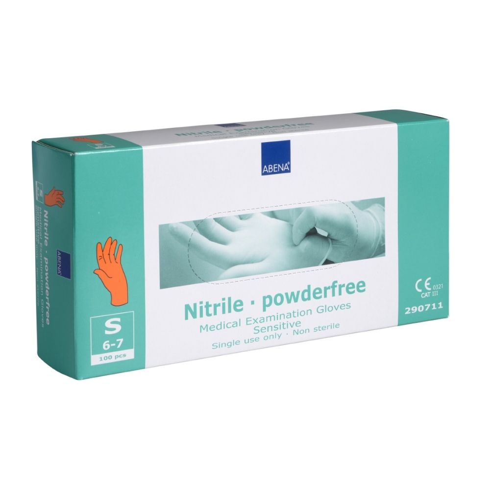 Abena Nitrilhandschuhe Sensitive orange
