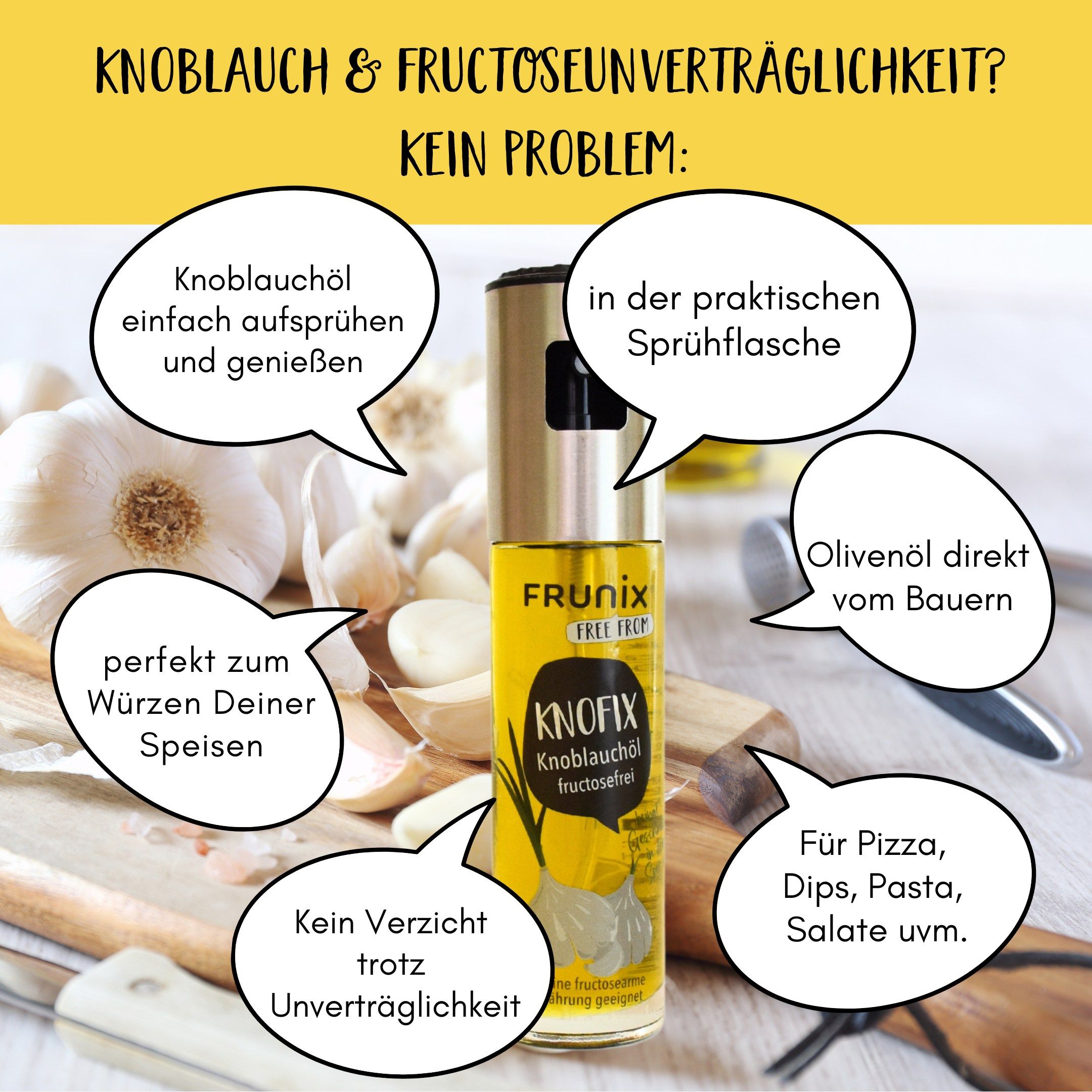 FRUNIX - KNOFIX-Knoblauchöl
