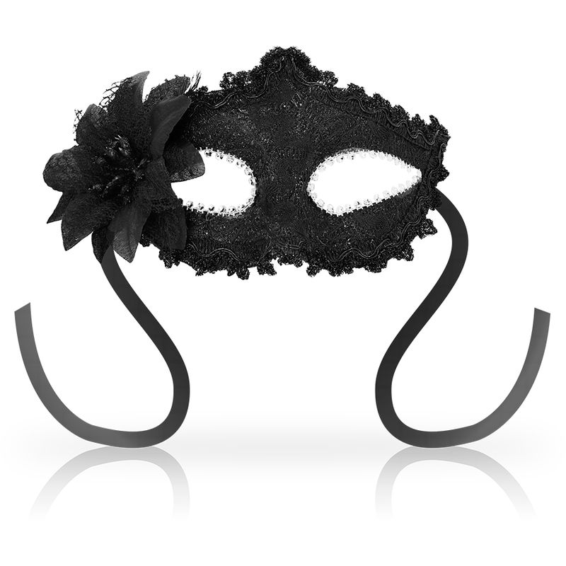Ohmama - Antizaz-masken Seitliche Blume Im Venezianischen Stil -