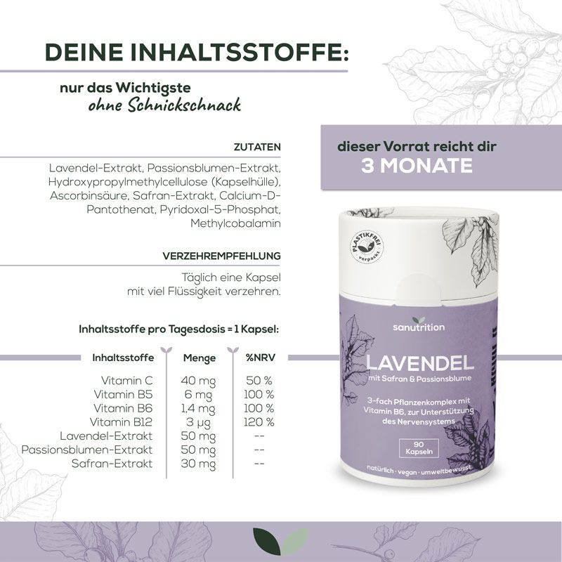 Sanutrition® - Lavendel