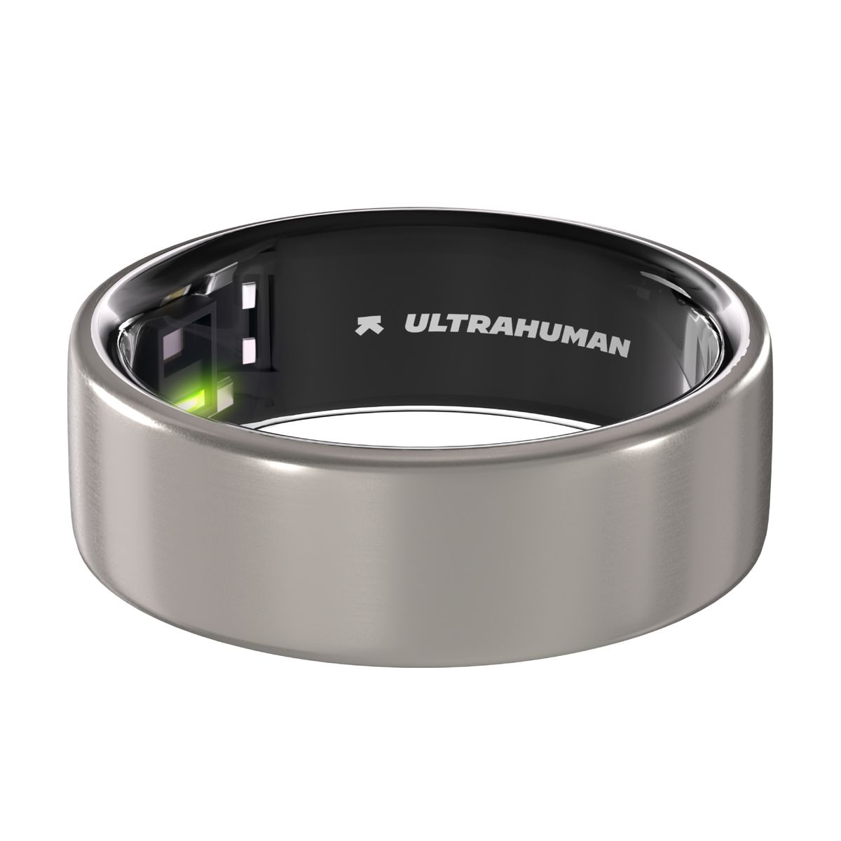 Ultrahuman AIR Smart Ring, Raw Titanium- Größe 13