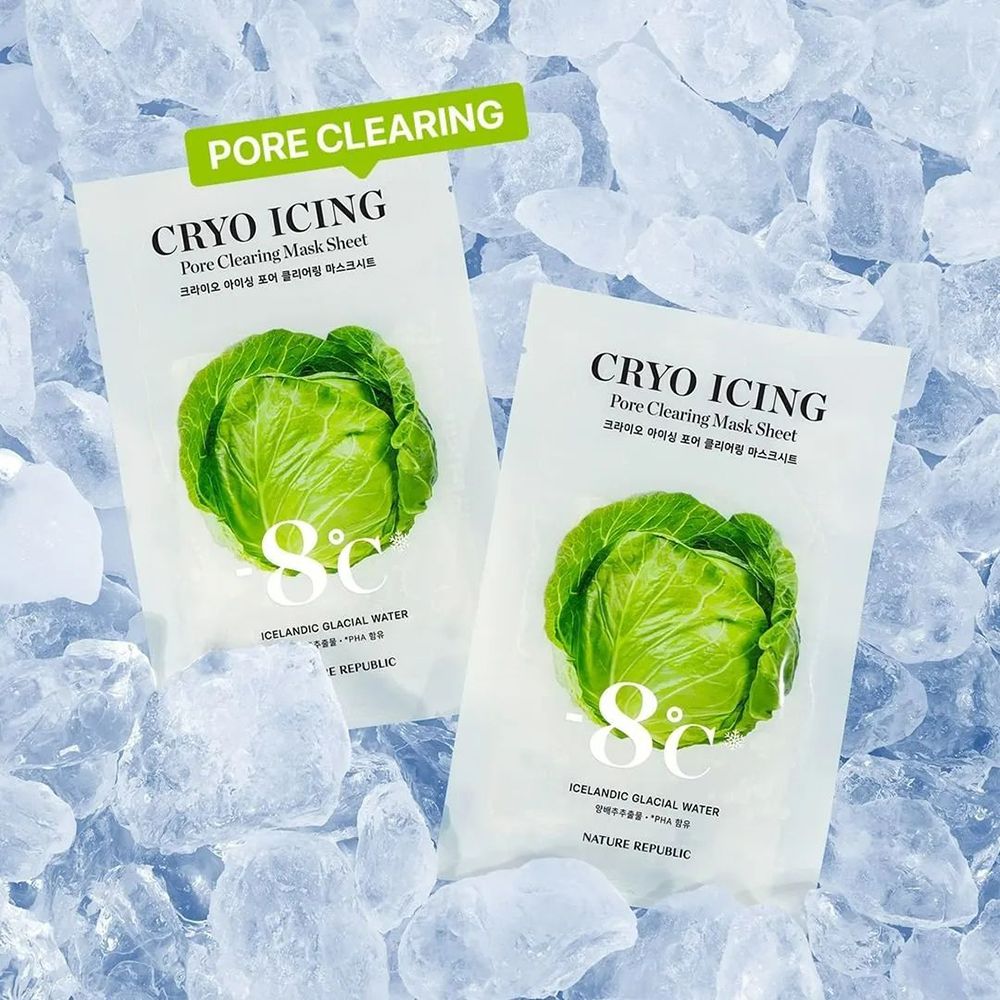 NATURE REPUBLIC Cryo Icing Pore Clearing Mask Sheet