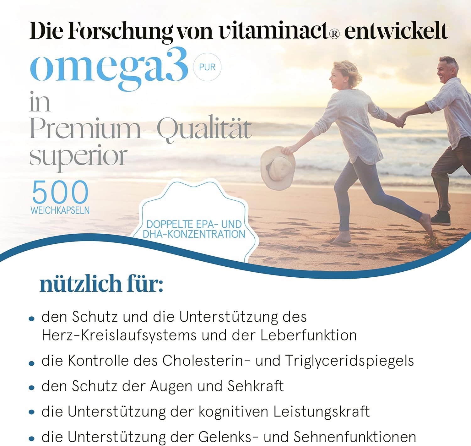 Vitaminact Omega 3 Kapseln