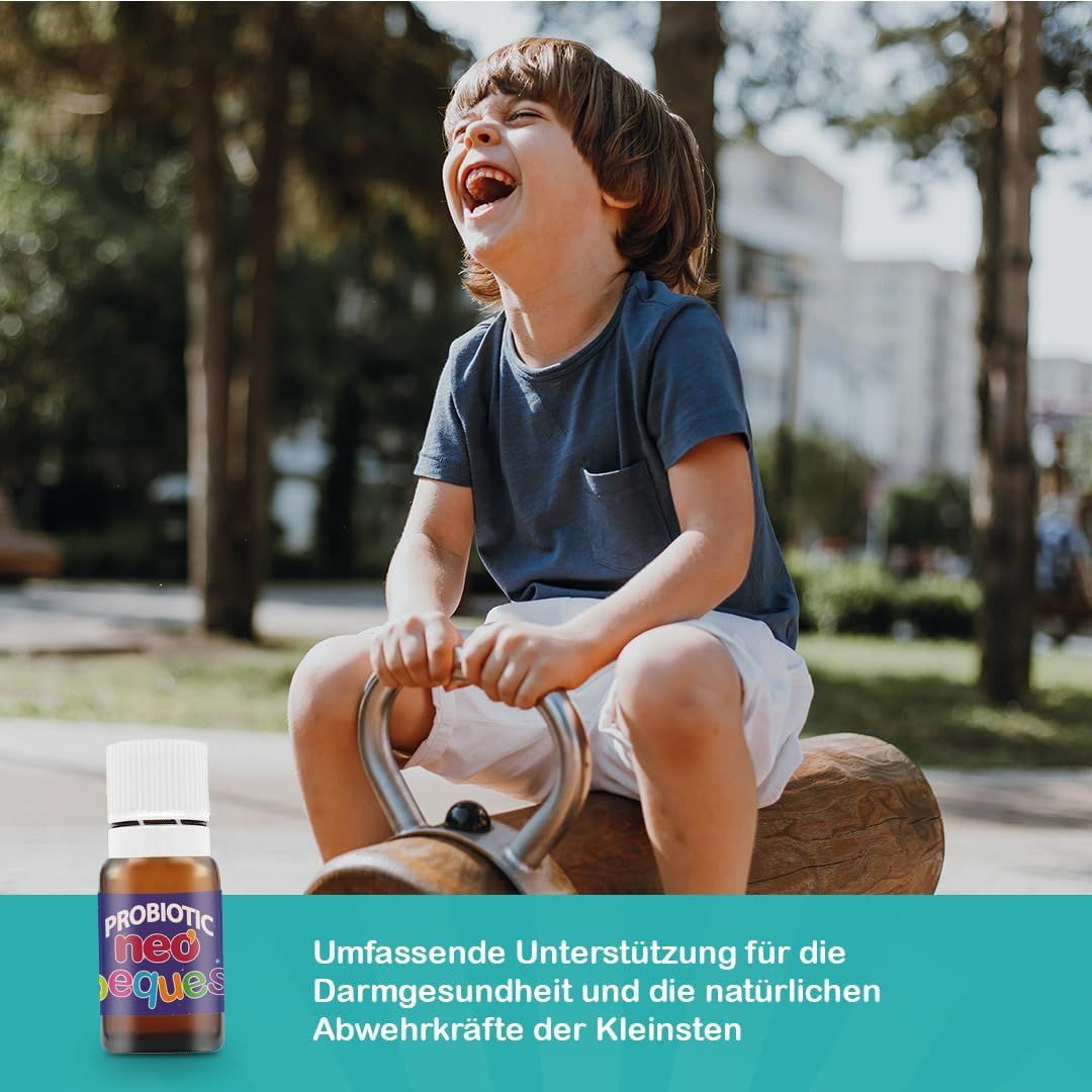 NEO PEQUES 8 Fläschchen bifasisch Probiotika und Präbiotika Tutti-Frutti