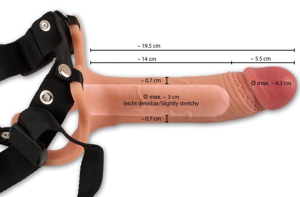 Realistixxx - Strap-on mit Penissleeve