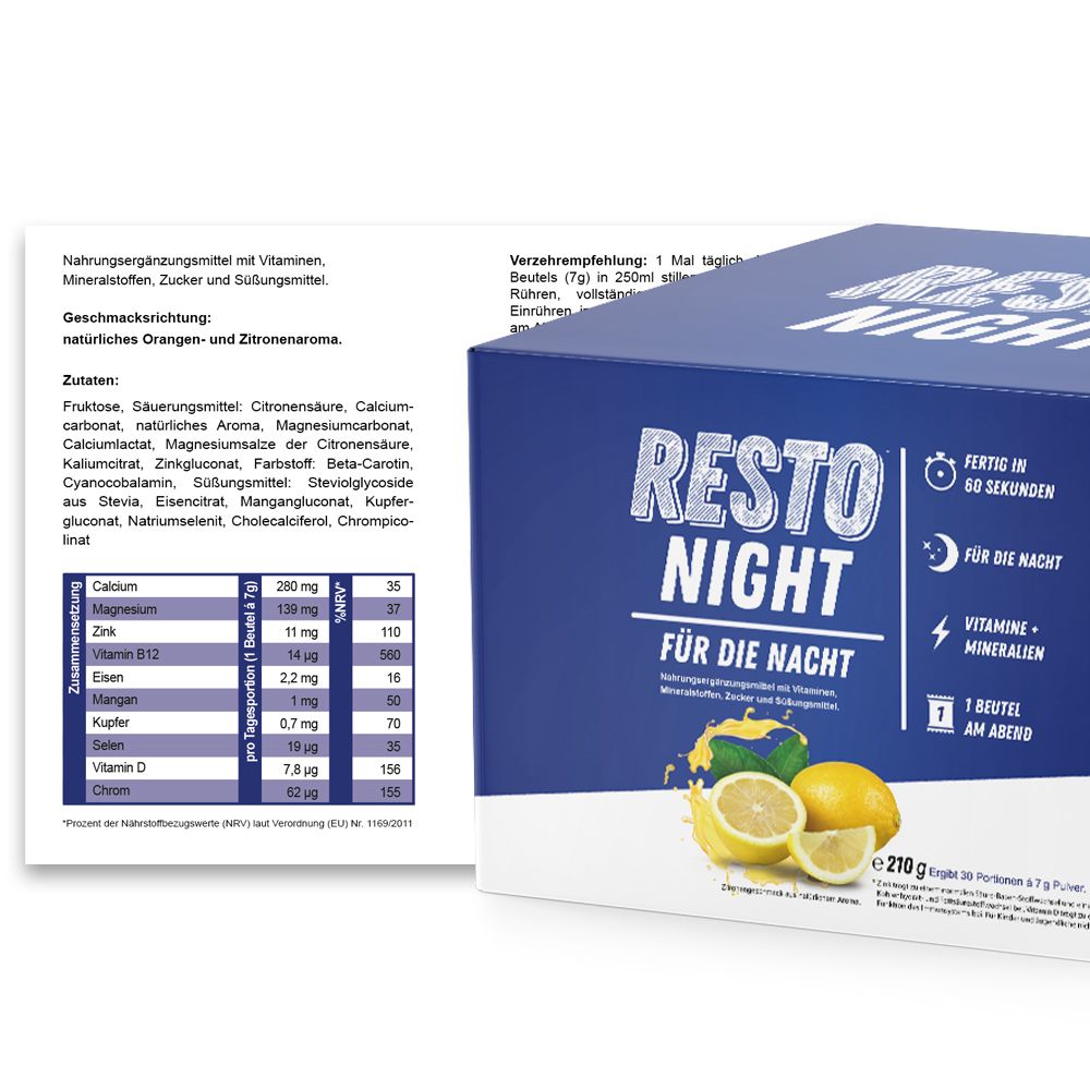 Resto Night - Dein Gute Nacht Drink