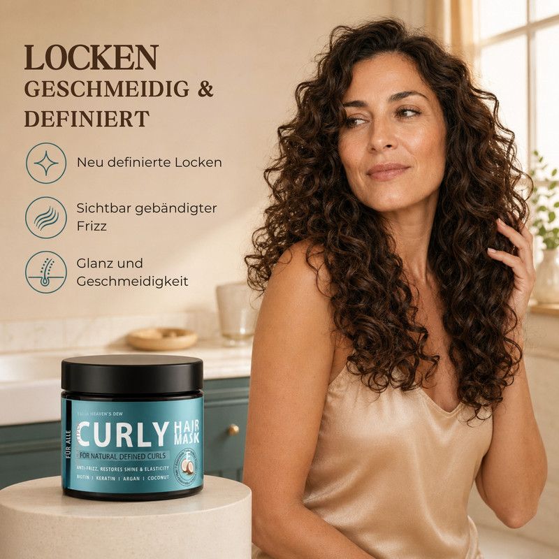 TALIA - Keratin-Haarmaske für Locken