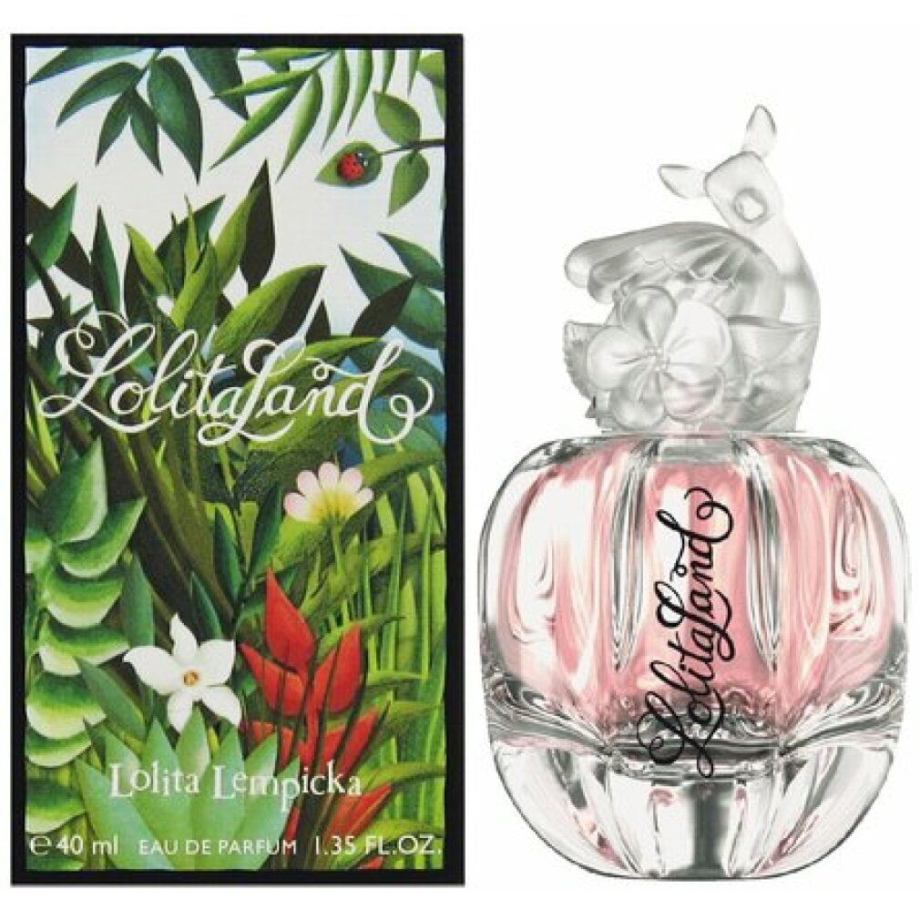 Lolita Lempicka Lolitaland Eau de Parfum Flakon und Umverpackung.