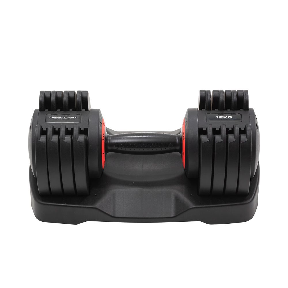 CHRISTOPEIT SPORT CS12 – 12 Kg Kompakt Hantel