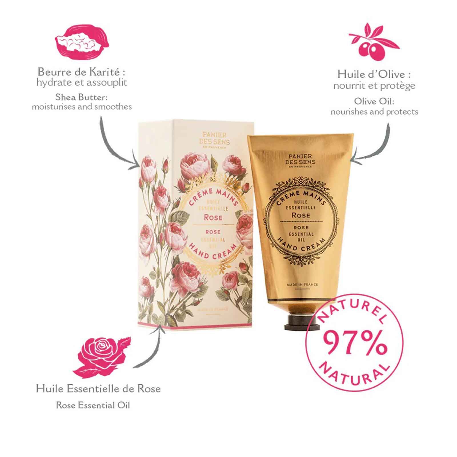 Handcreme Rose