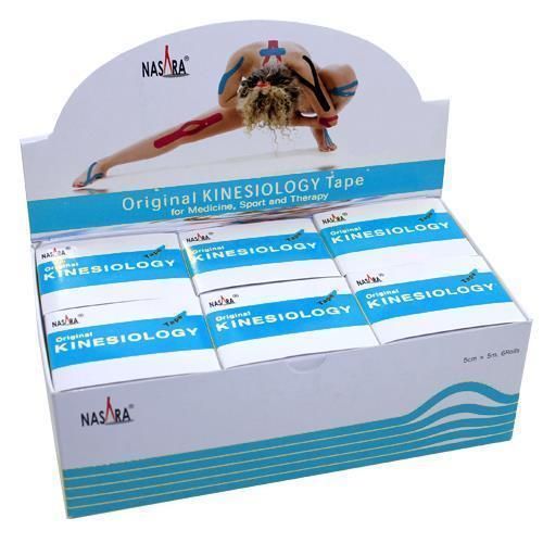 NASARA Kinesiologie Tape blau Box