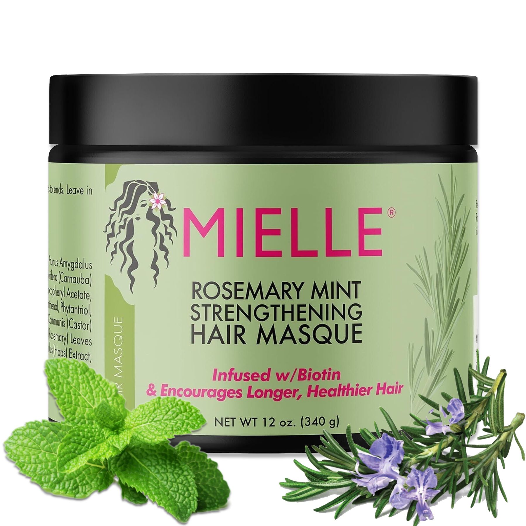Mielle Organics Rosmarinöl Haarpflege-Set Shampoo Conditioner Haarmaske
