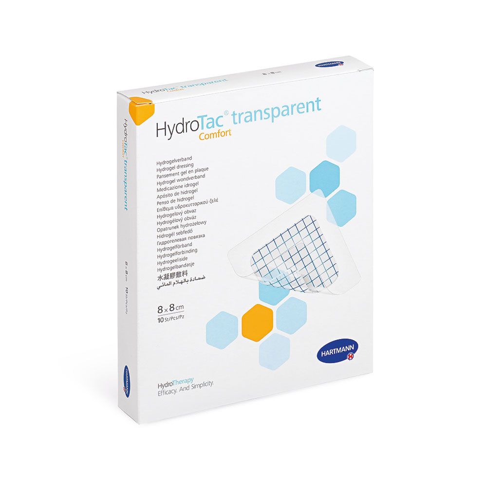 Hartmann HydroTac® transparent comfort Hydrogelverband 8x8 cm