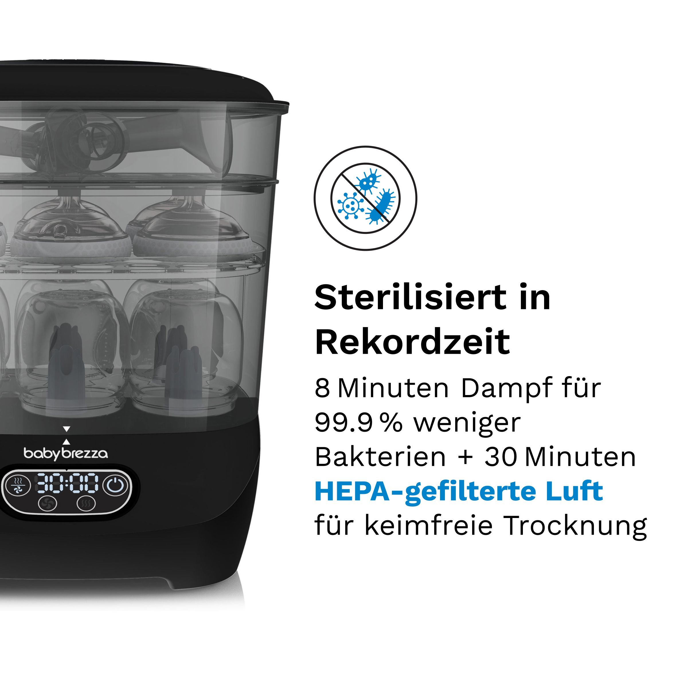 Baby Brezza Sterilizer Dryer Advanced