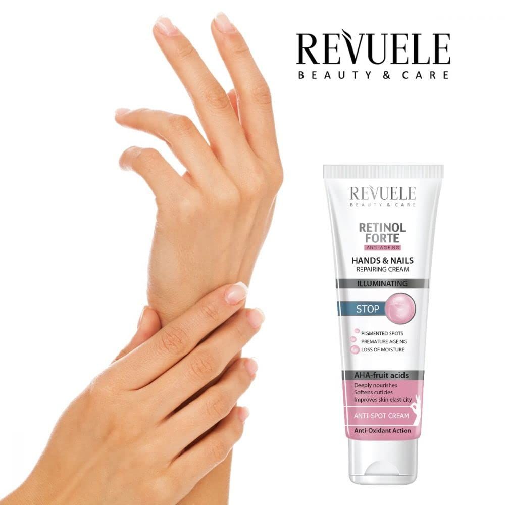 Revuele Retinol Forte Anti-Age Hand- & Nagel reparierende Creme.