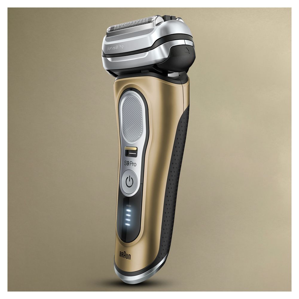 Braun - Elektrischer Rasierer "Series 9 - 9469cc System wet&dry" in Gold