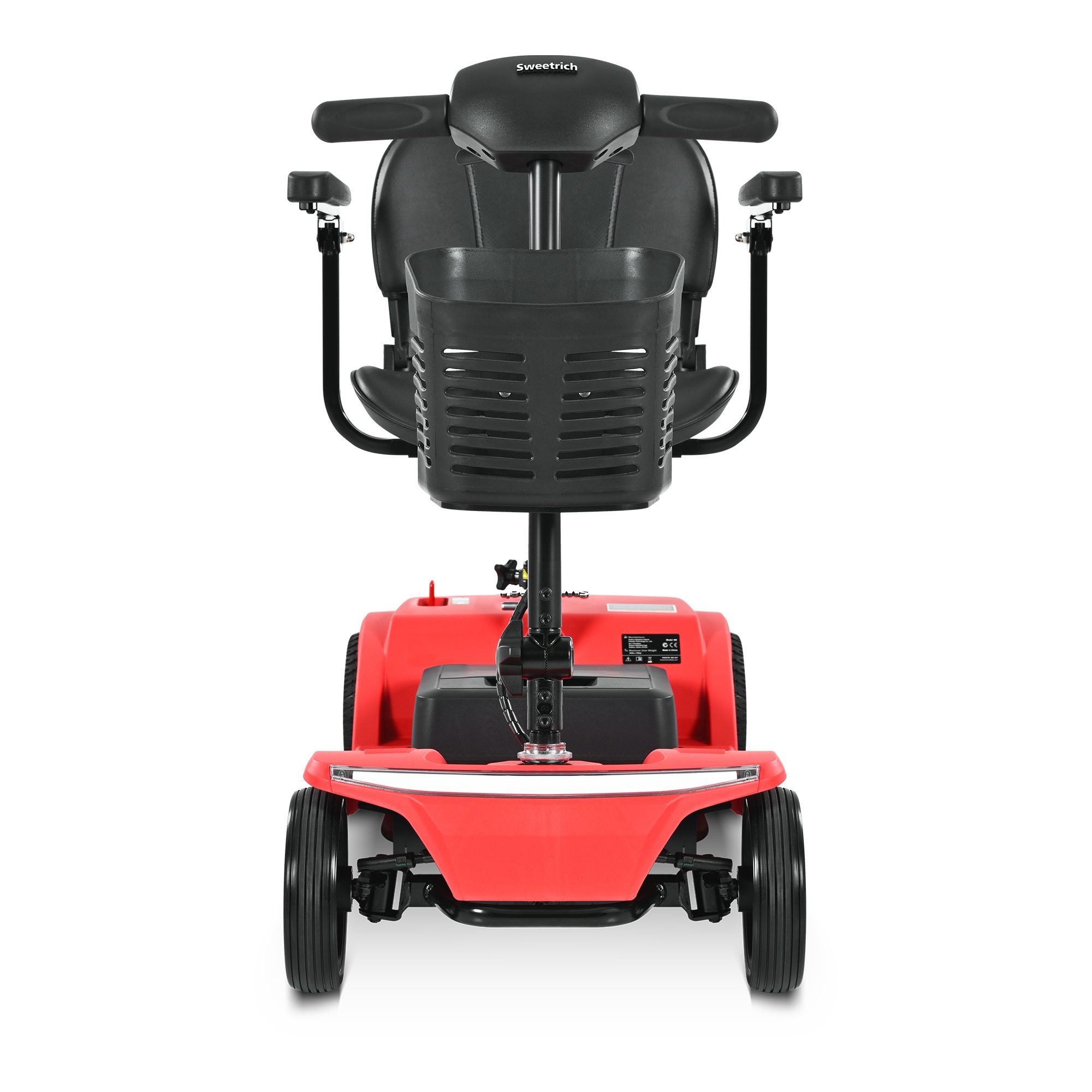 SWEETRICH S2 Faltbarer Elektromobil mit 4 Rädern, 250 W, 24 V, 12 Ah Akku
