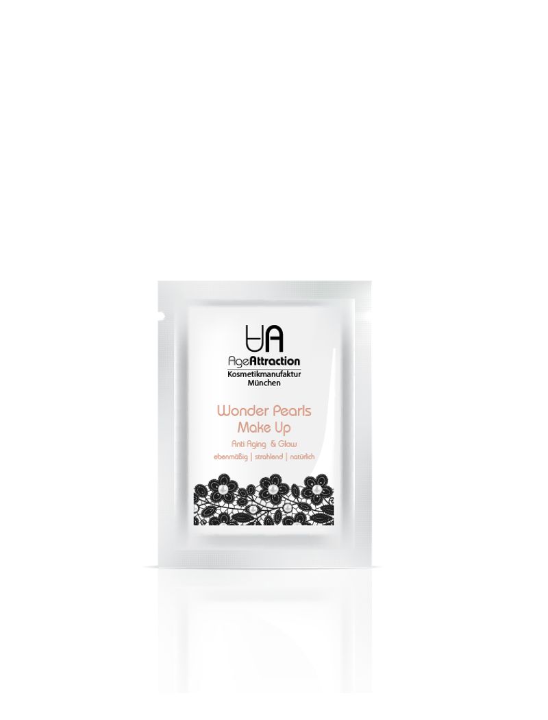 Age Attraction Wonder Pearls Organic Make-Up Fluid - Farben Test-Set - Farben 1 und 2