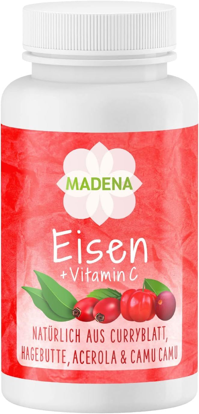 MADENA Eisen mit Vitamin C Kapseln