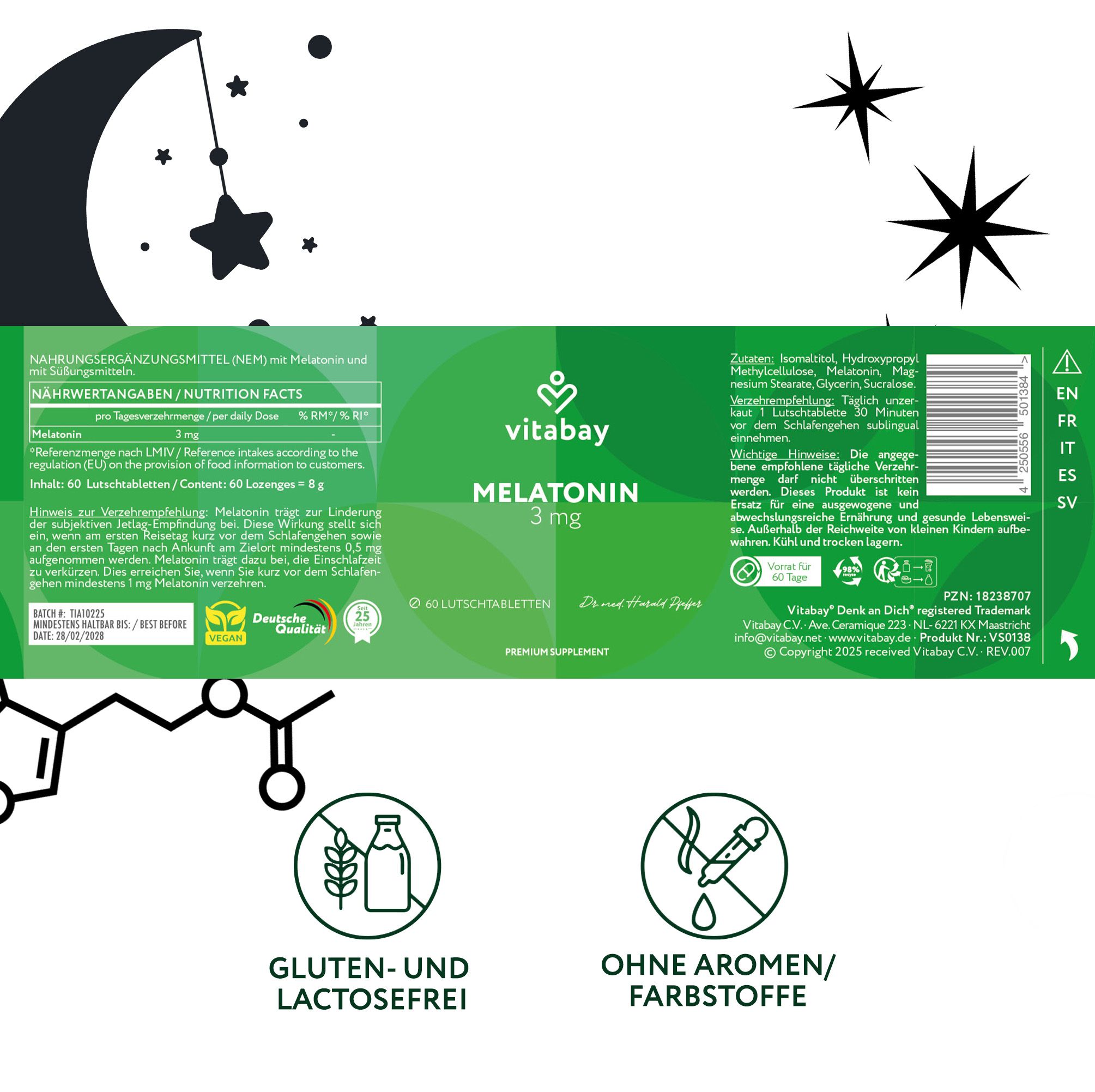 Vitabay Melatonin 3mg